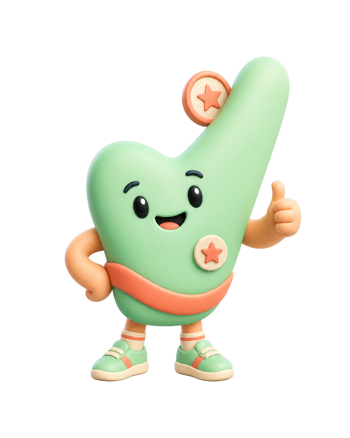 Trendly coach mascot